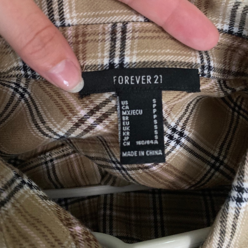Forever 21 flannel